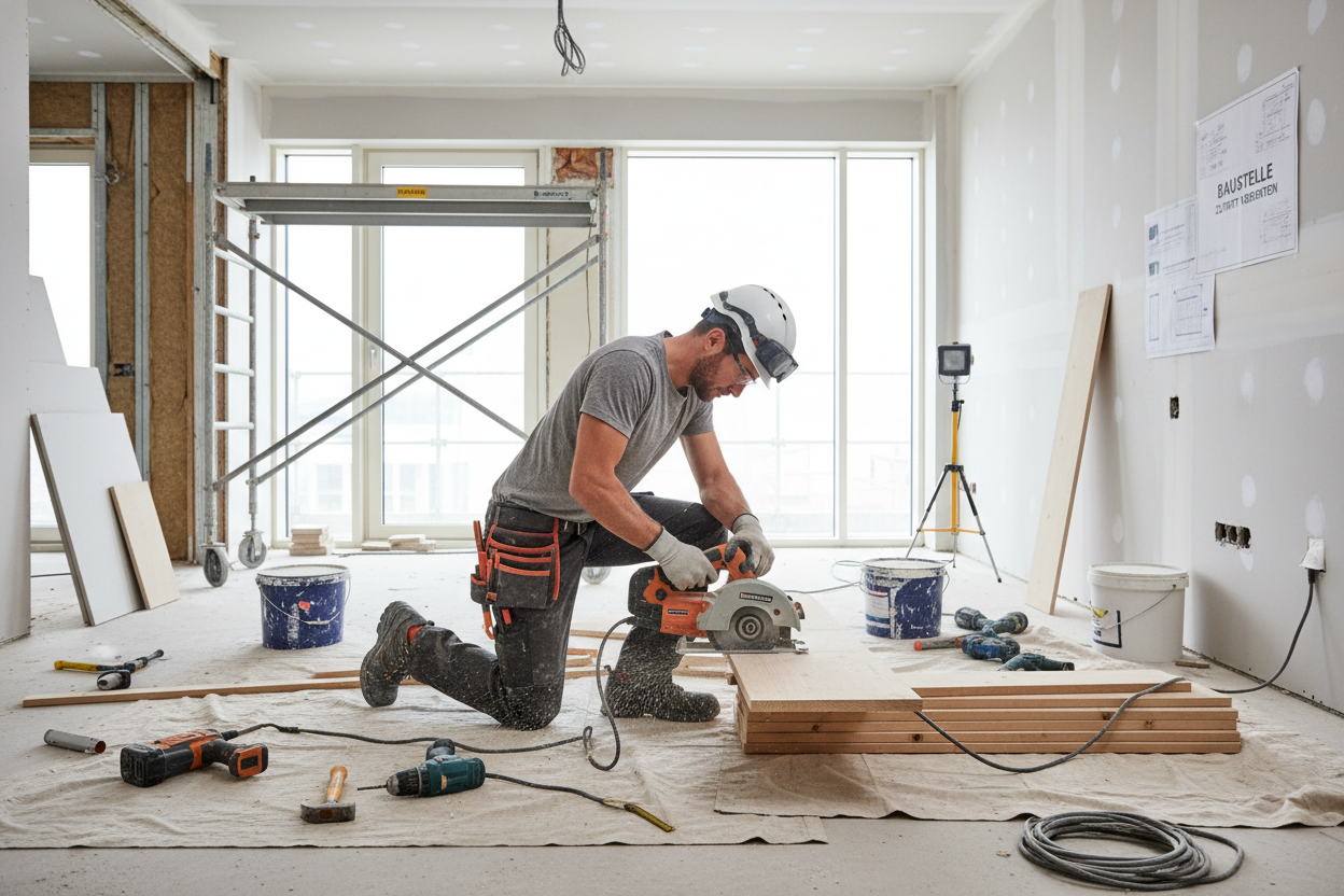 handwerker komplett sanierung