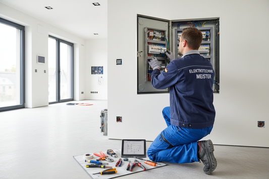 Handwerker Haushalte Elektrotechnikmeister Elektroinstallation 